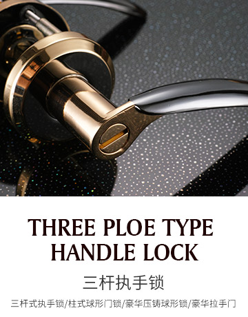 Three Ploe Type Handle Lock Series